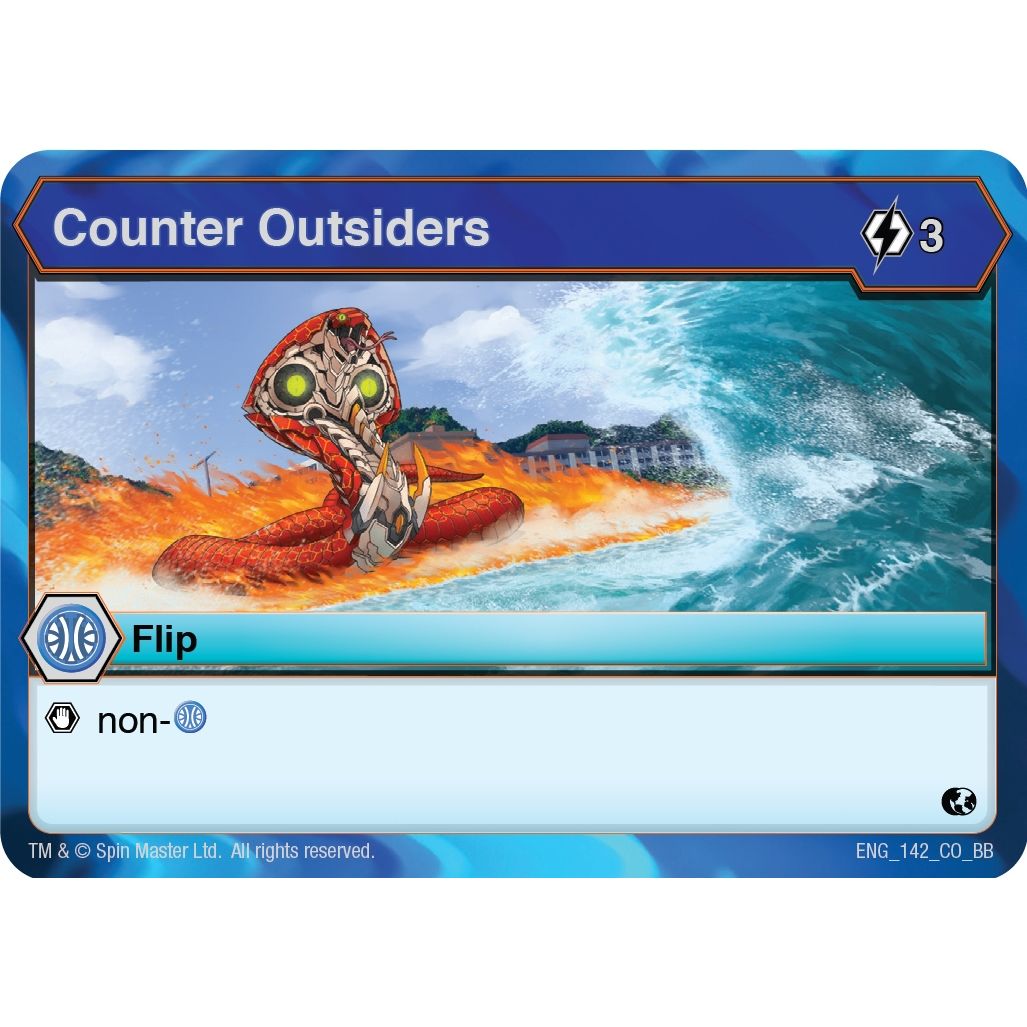 Image for Counter Outsiders (142) (BB) - Bakugan TCG