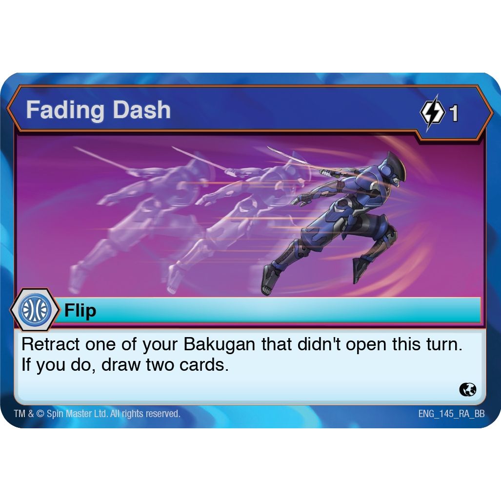Image for Fading Dash (145) (BB) - Bakugan TCG