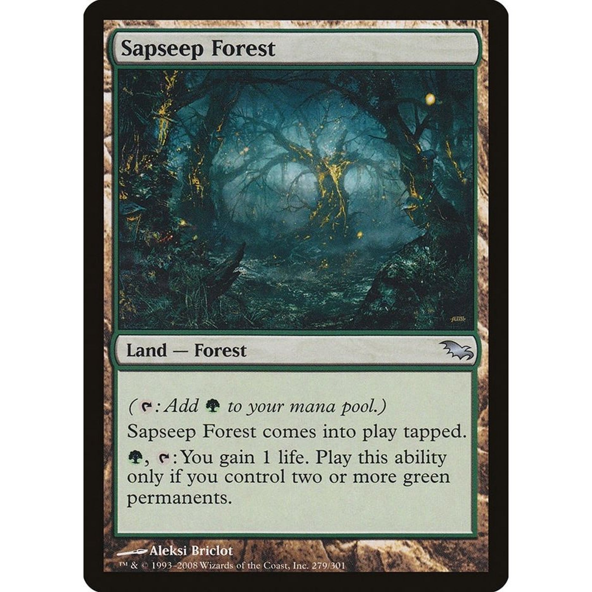 Image for Sapseep Forest (279) (SHM) - Magic: The Gathering