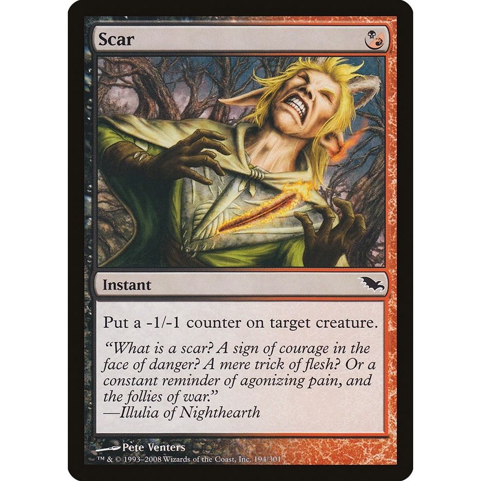 Image for Scar (194) (SHM) - Magic: The Gathering