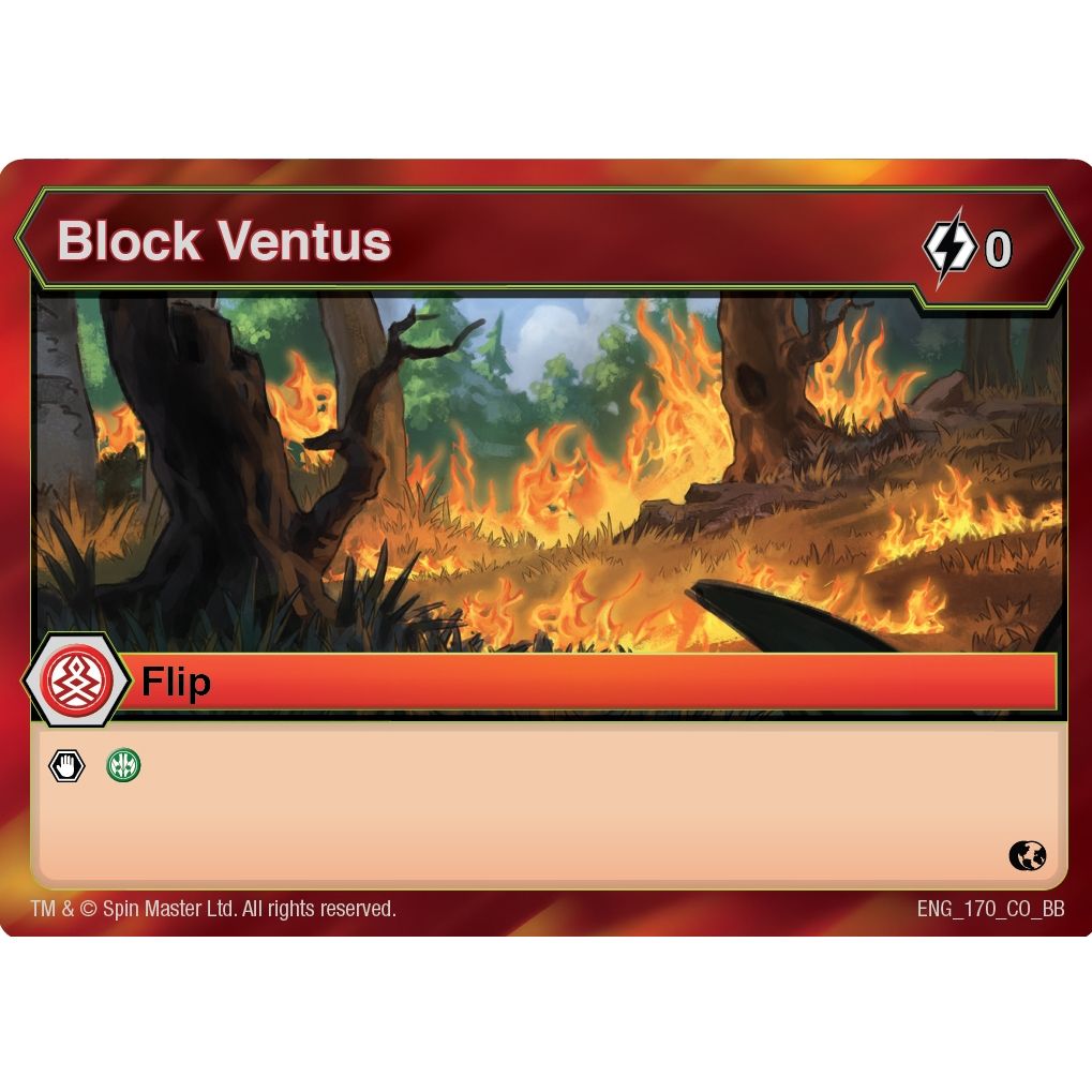 Image for Block Ventus (170) (BB) - Bakugan TCG