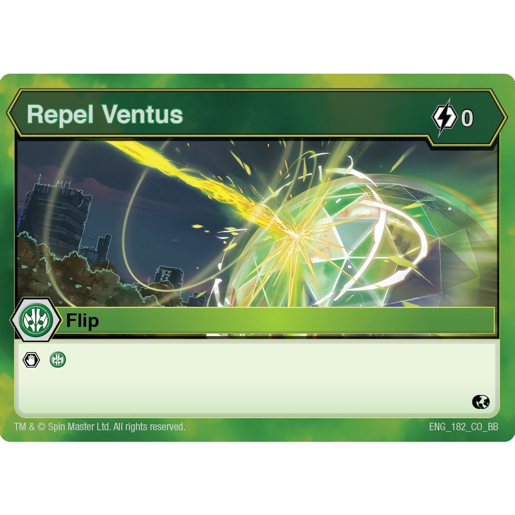 Image for Repel Ventus (182) (BB) - Bakugan TCG