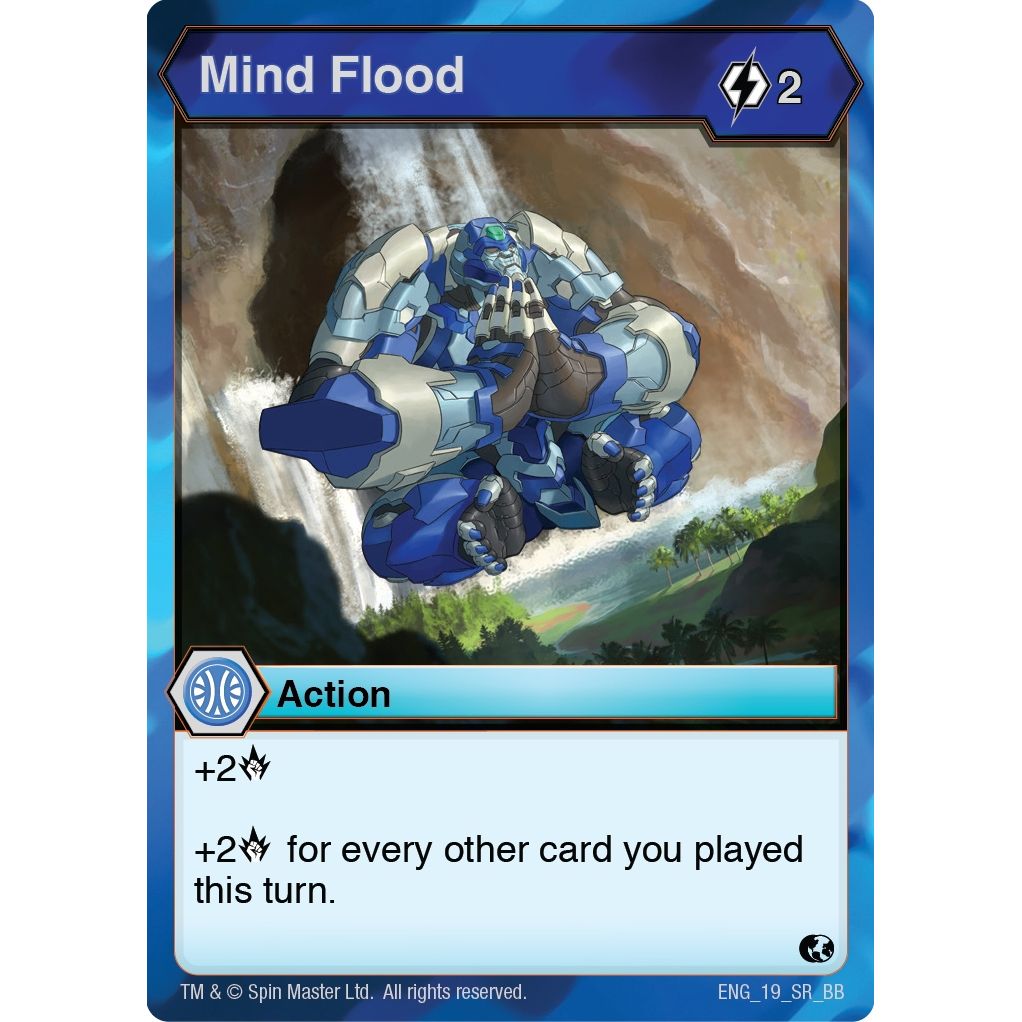 Image for Mind Flood (19) (BB) - Bakugan TCG