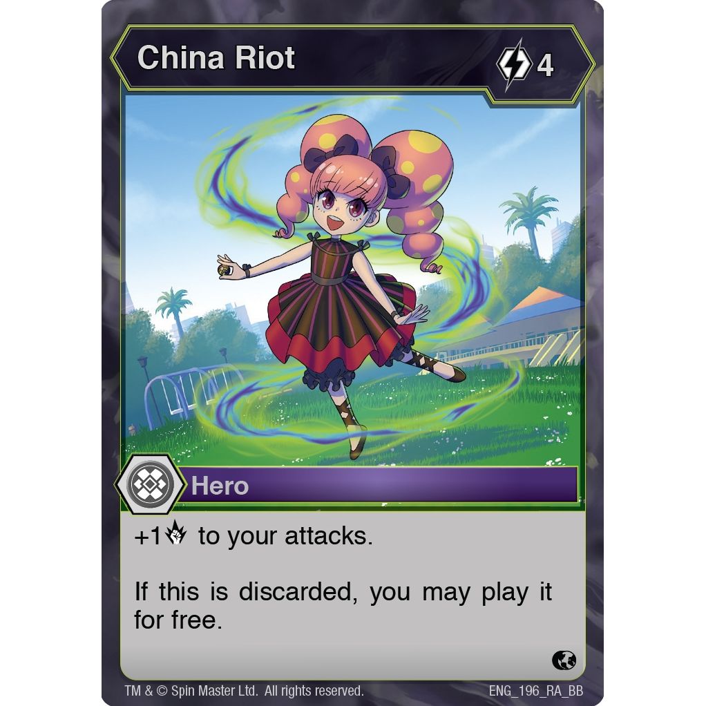 Image for China Riot (196) (BB) - Bakugan TCG