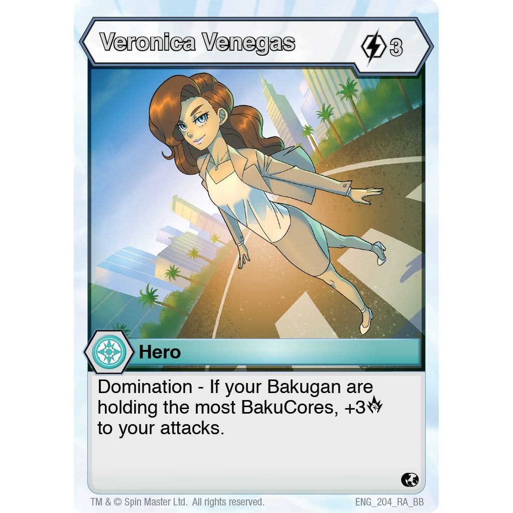 Image for Veronica Venegas (204) (BB) - Bakugan TCG