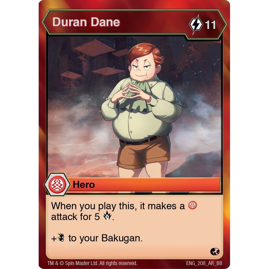 Image for Duran Dane (208) (BB) - Bakugan TCG