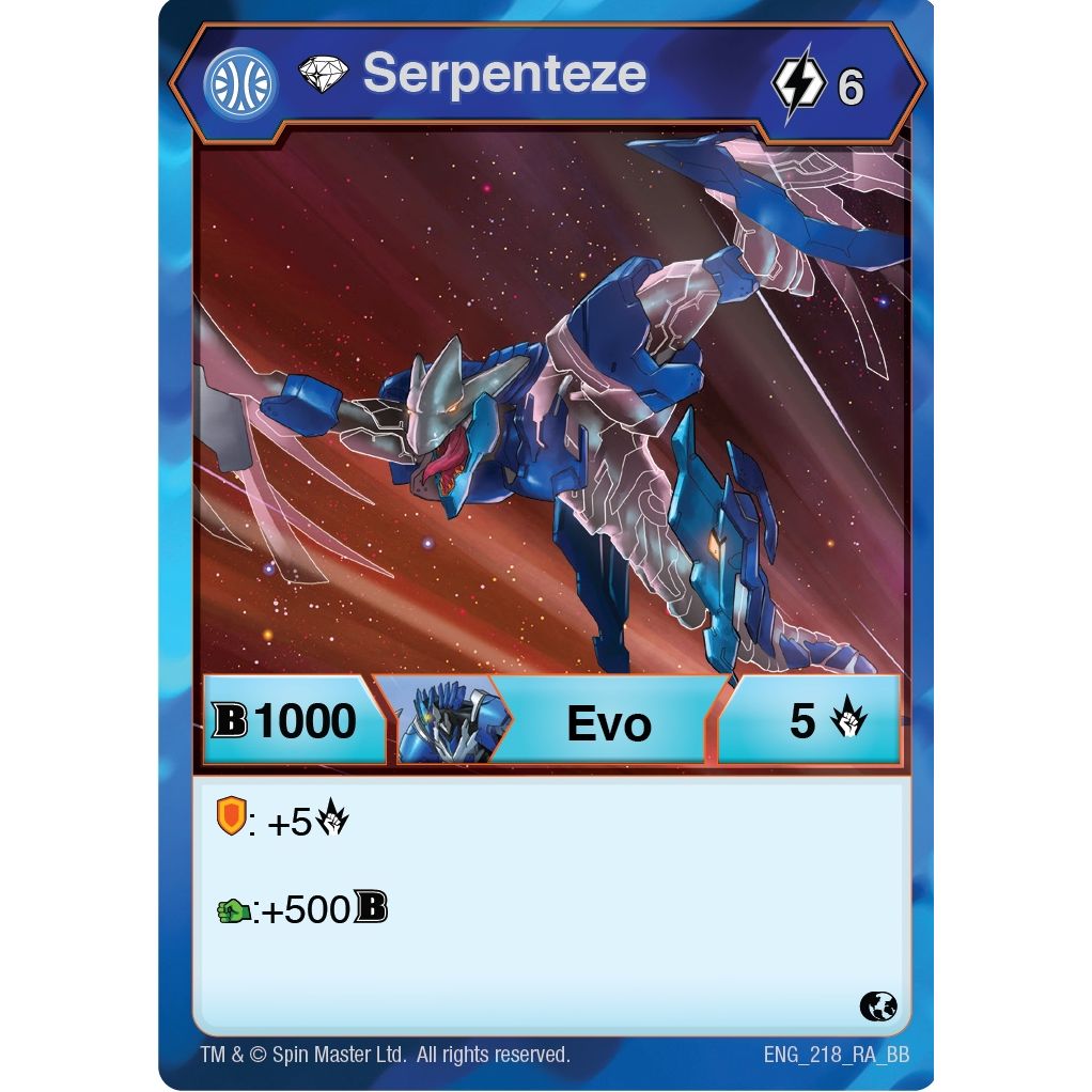 Image for Diamond Serpenteze (218) (BB) - Bakugan TCG
