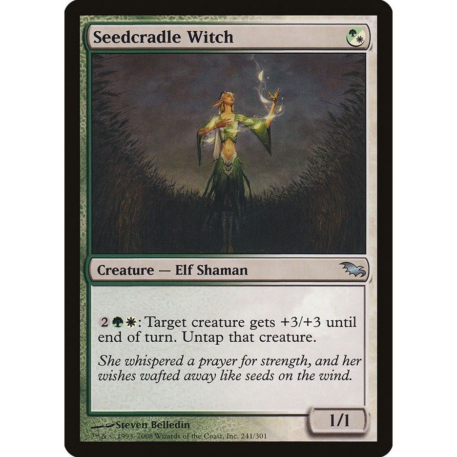 Image for Seedcradle Witch (241) (SHM) - Magic: The Gathering