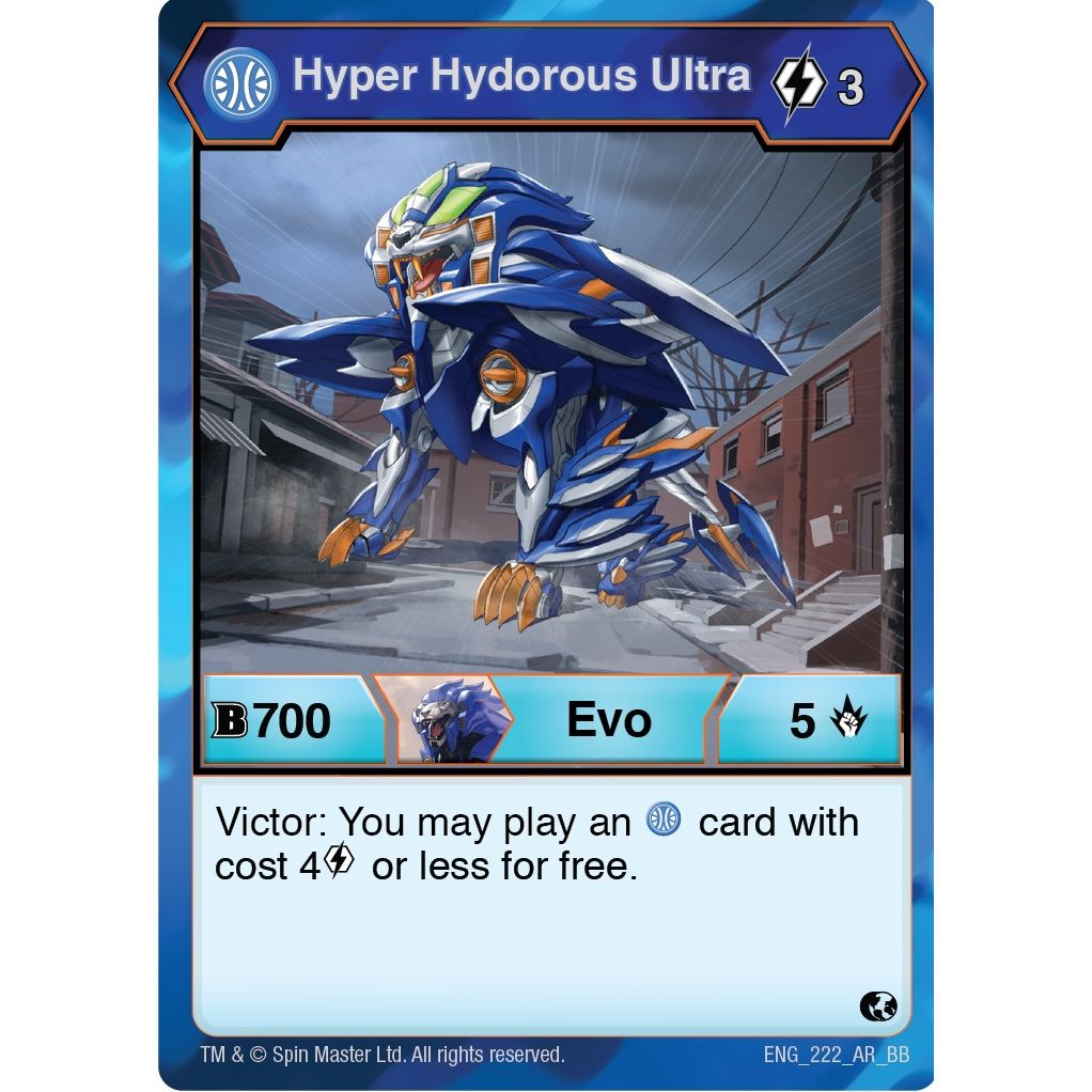Image for Hyper Hydorous Ultra (222) (BB) - Bakugan TCG