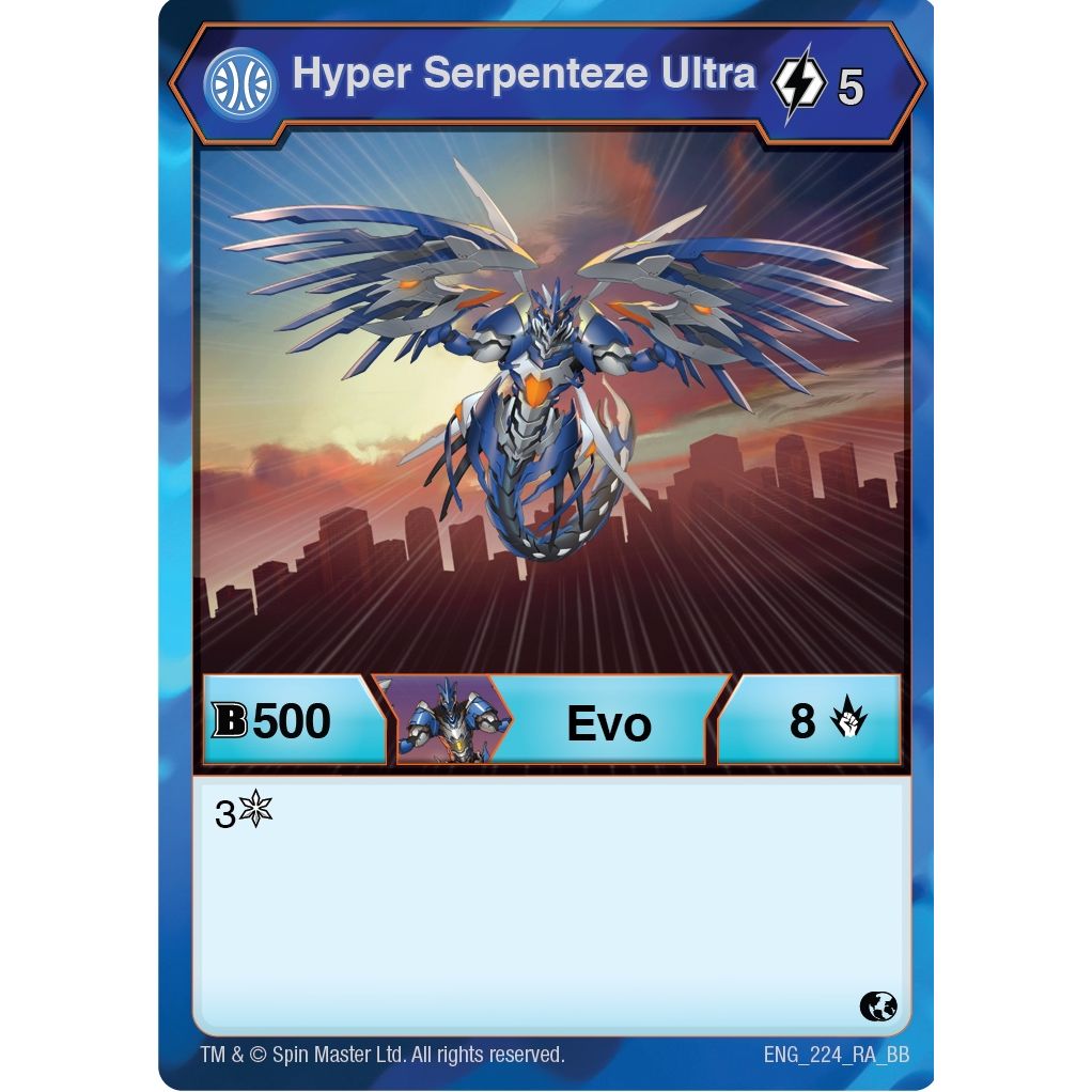 Image for Hyper Serpenteze Ultra (224) (BB) - Bakugan TCG