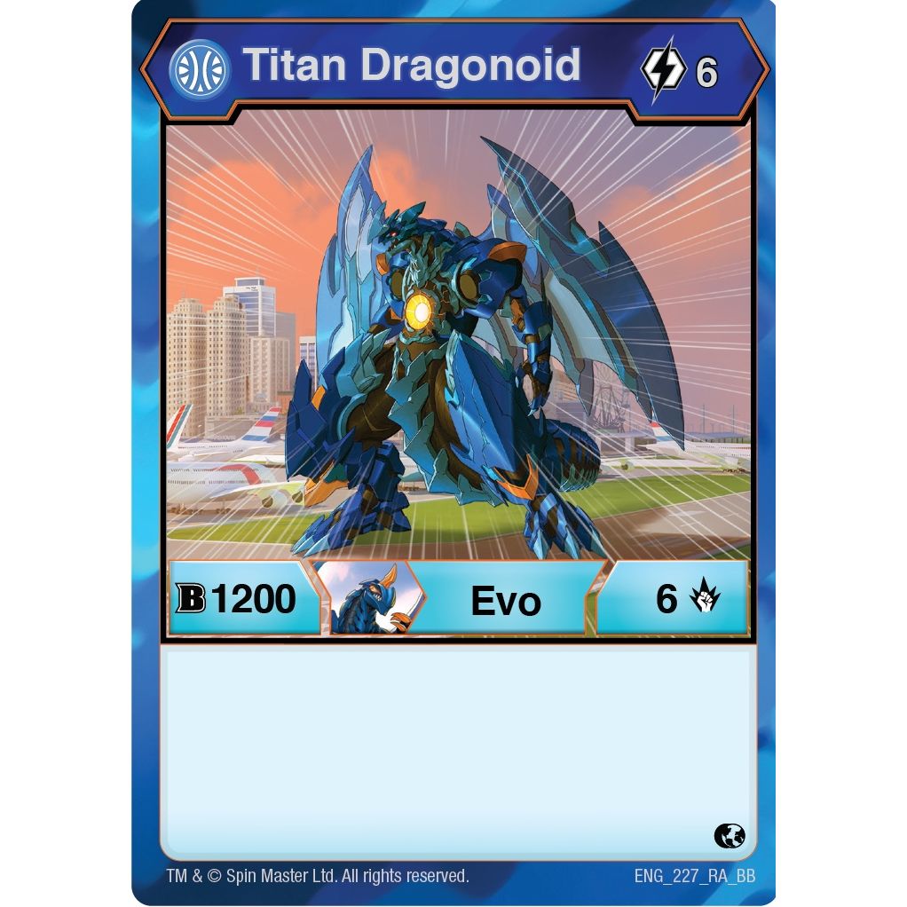 Image for Titan Dragonoid (227) (BB) - Bakugan TCG