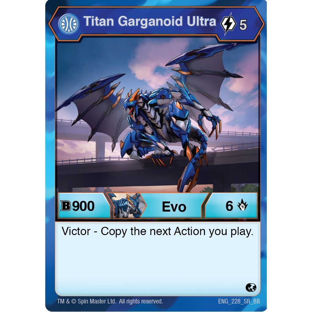 Image for Titan Garganoid Ultra (228) (BB) - Bakugan TCG