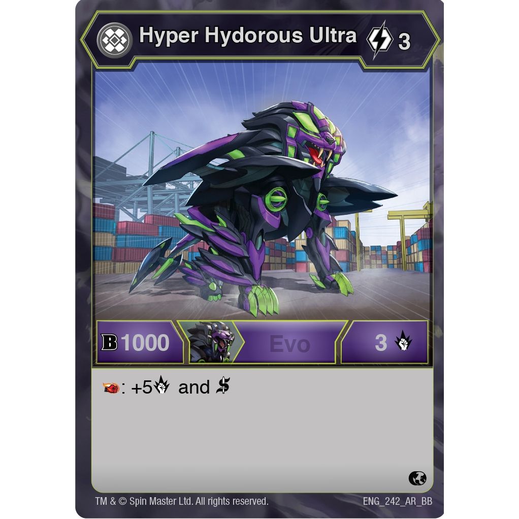 Image for Hyper Hydorous Ultra (242) (242) (BB) - Bakugan TCG