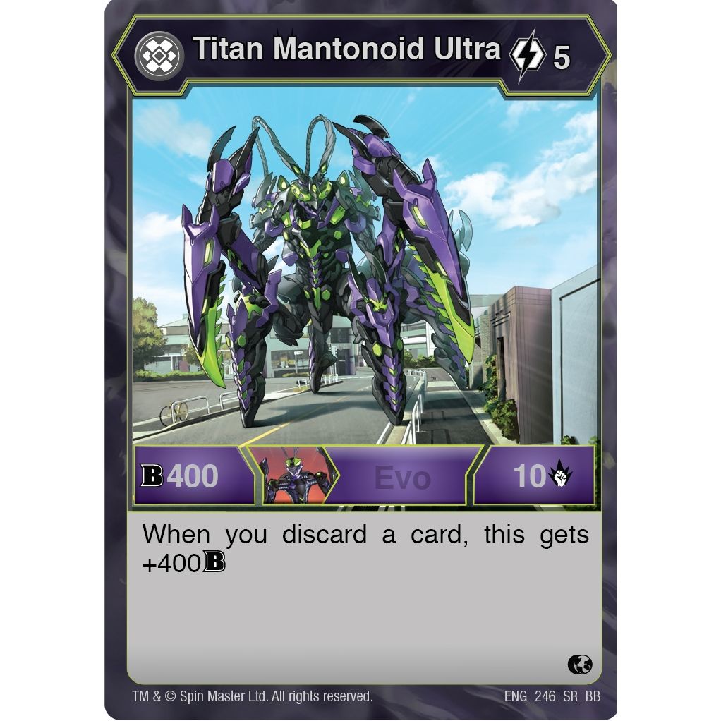Image for Titan Mantonoid Ultra (246) (BB) - Bakugan TCG