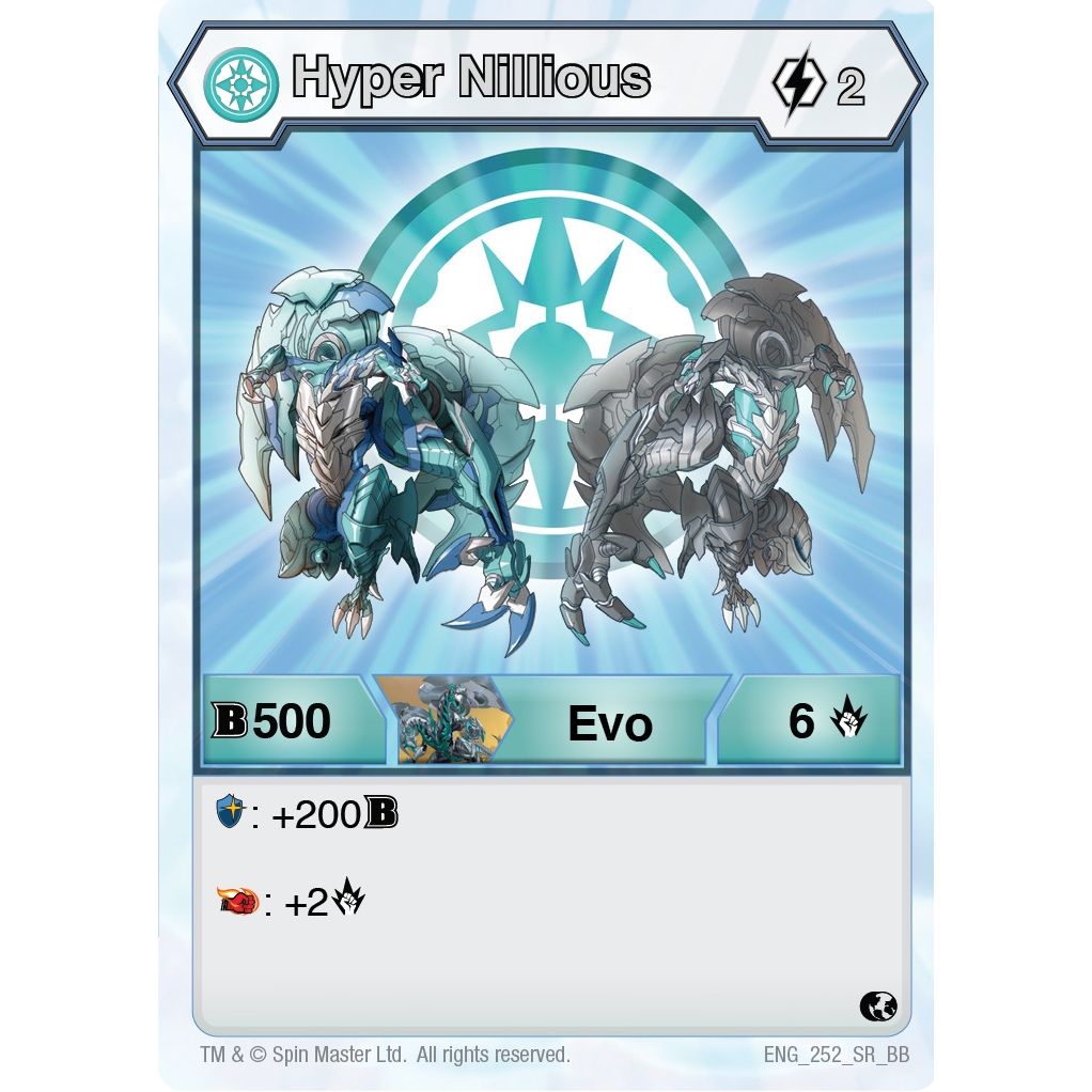 Image for Hyper Nillious (252) (252) (BB) - Bakugan TCG