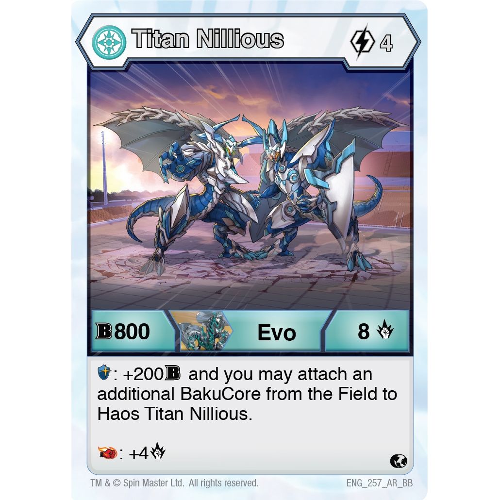 Image for Titan Nillious (257) (BB) - Bakugan TCG