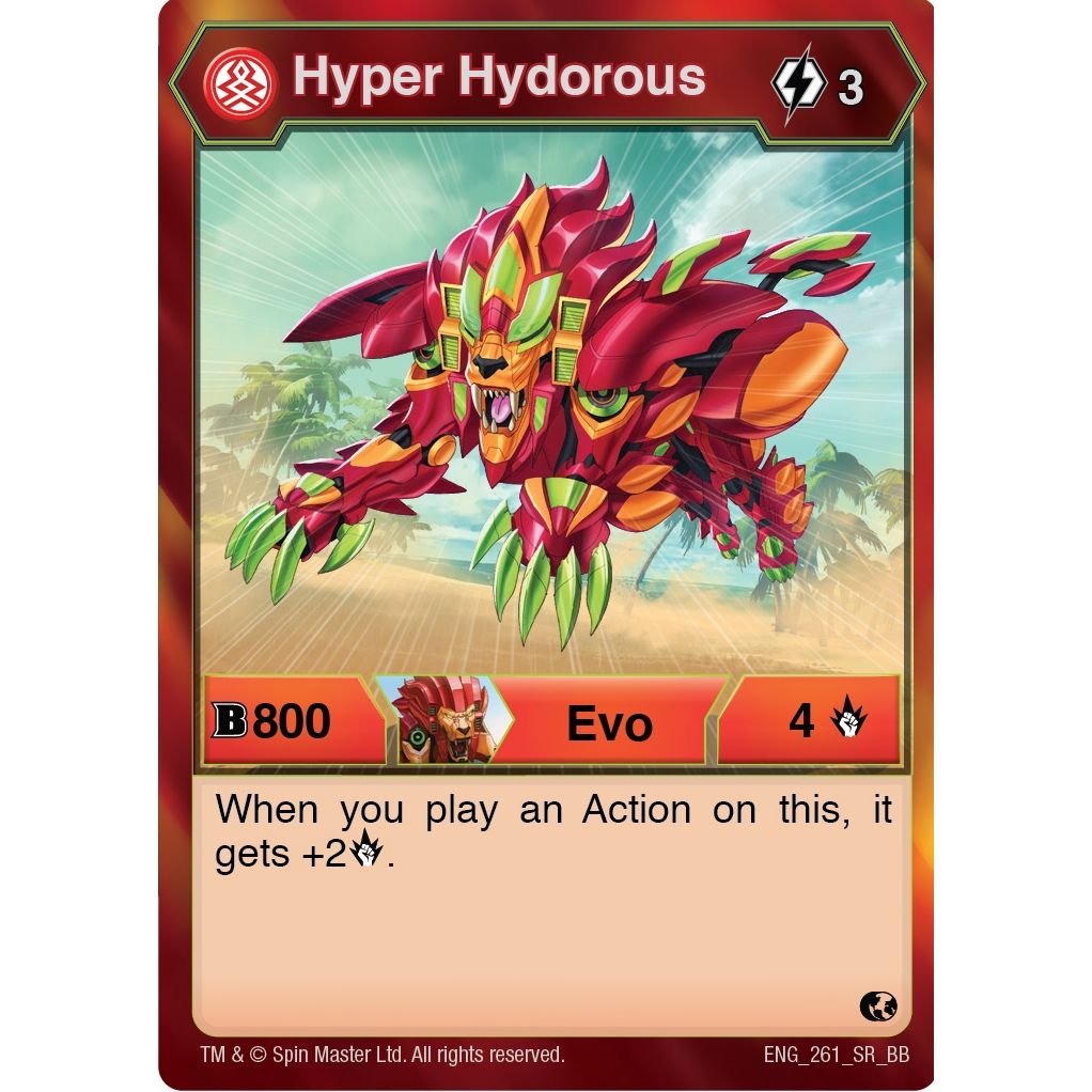 Image for Hyper Hydorous (261) (261) (BB) - Bakugan TCG