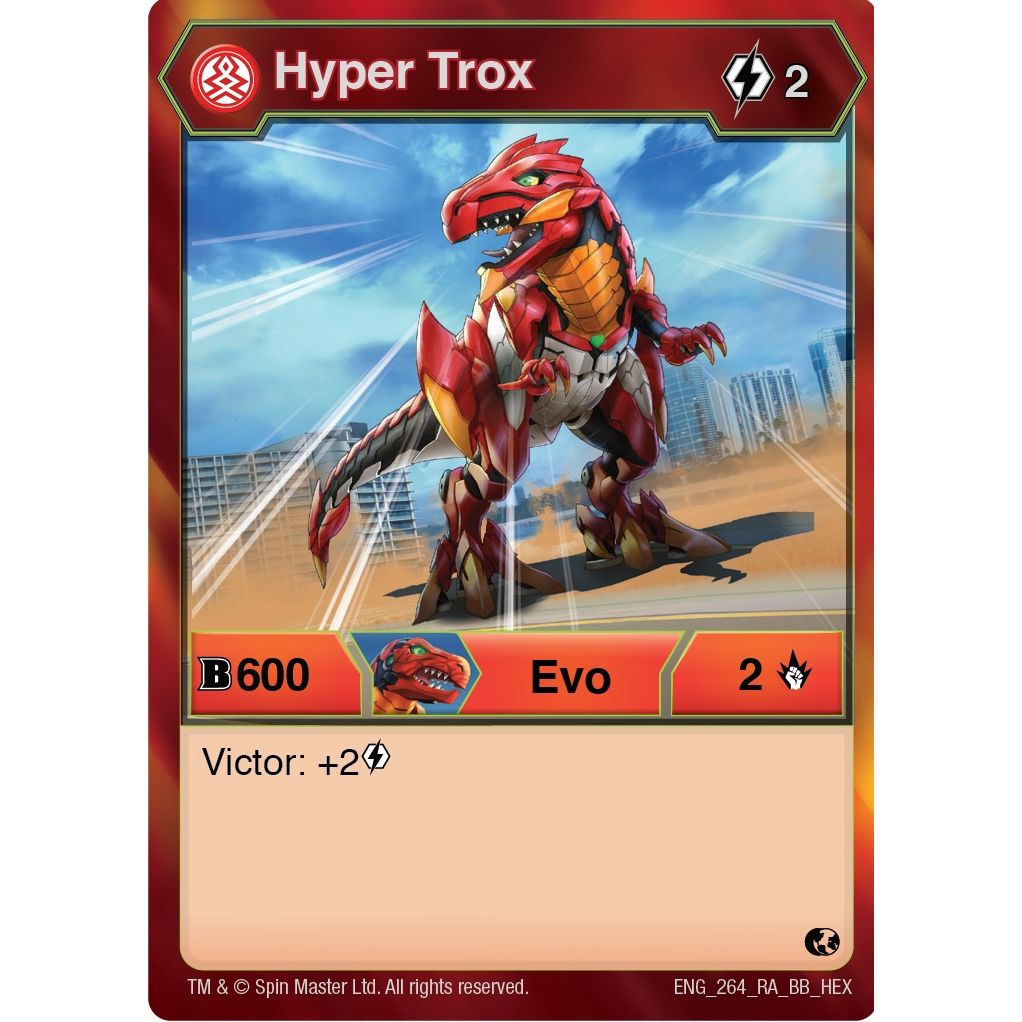 Image for Hyper Trox (264) (264) (BB) - Bakugan TCG