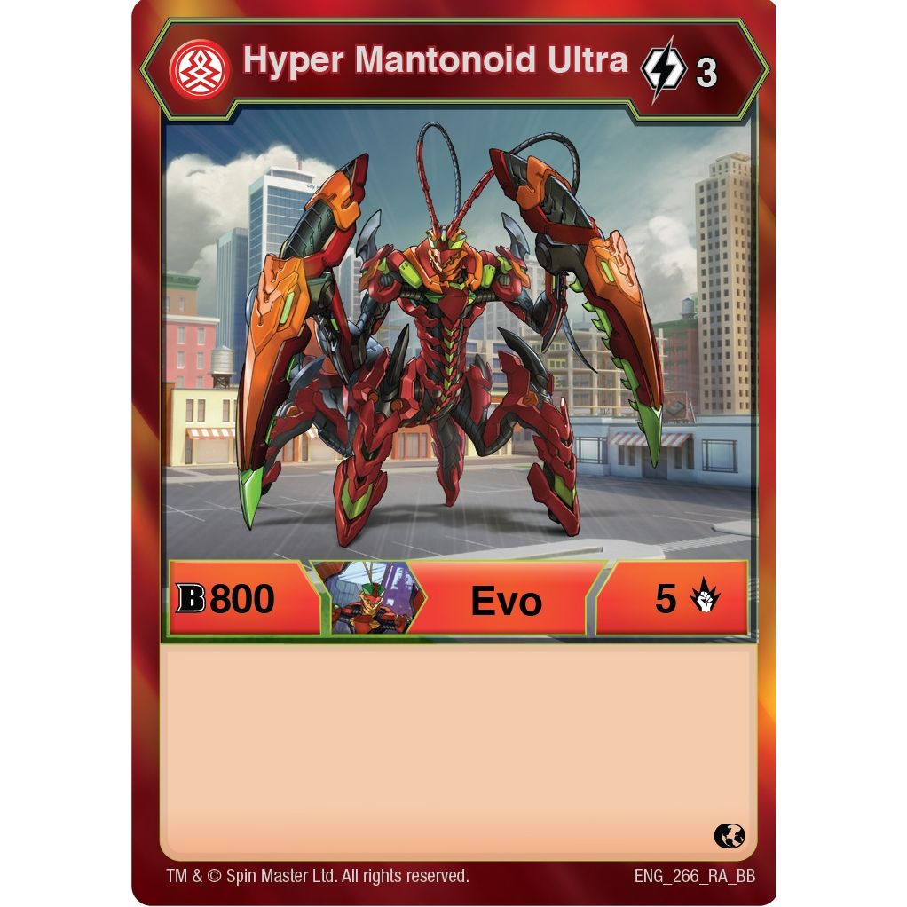 Image for Hyper Mantonoid Ultra (266) (266) (BB) - Bakugan TCG
