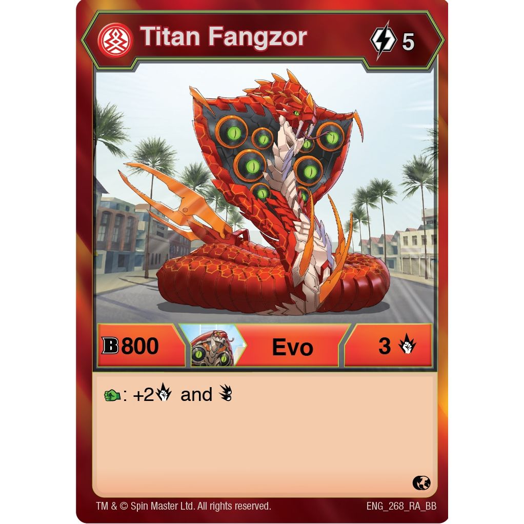 Image for Titan Fangzor (268) (268) (BB) - Bakugan TCG