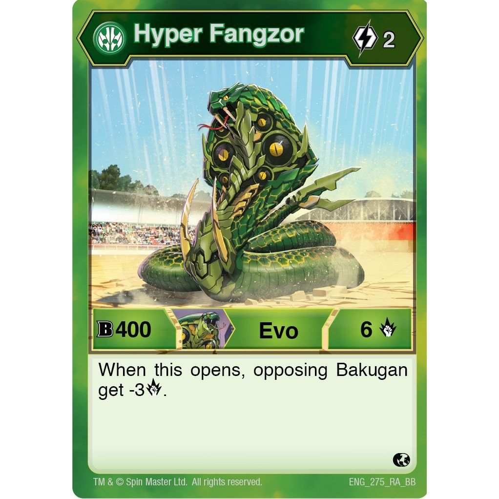 Image for Hyper Fangzor (275) (275) (BB) - Bakugan TCG