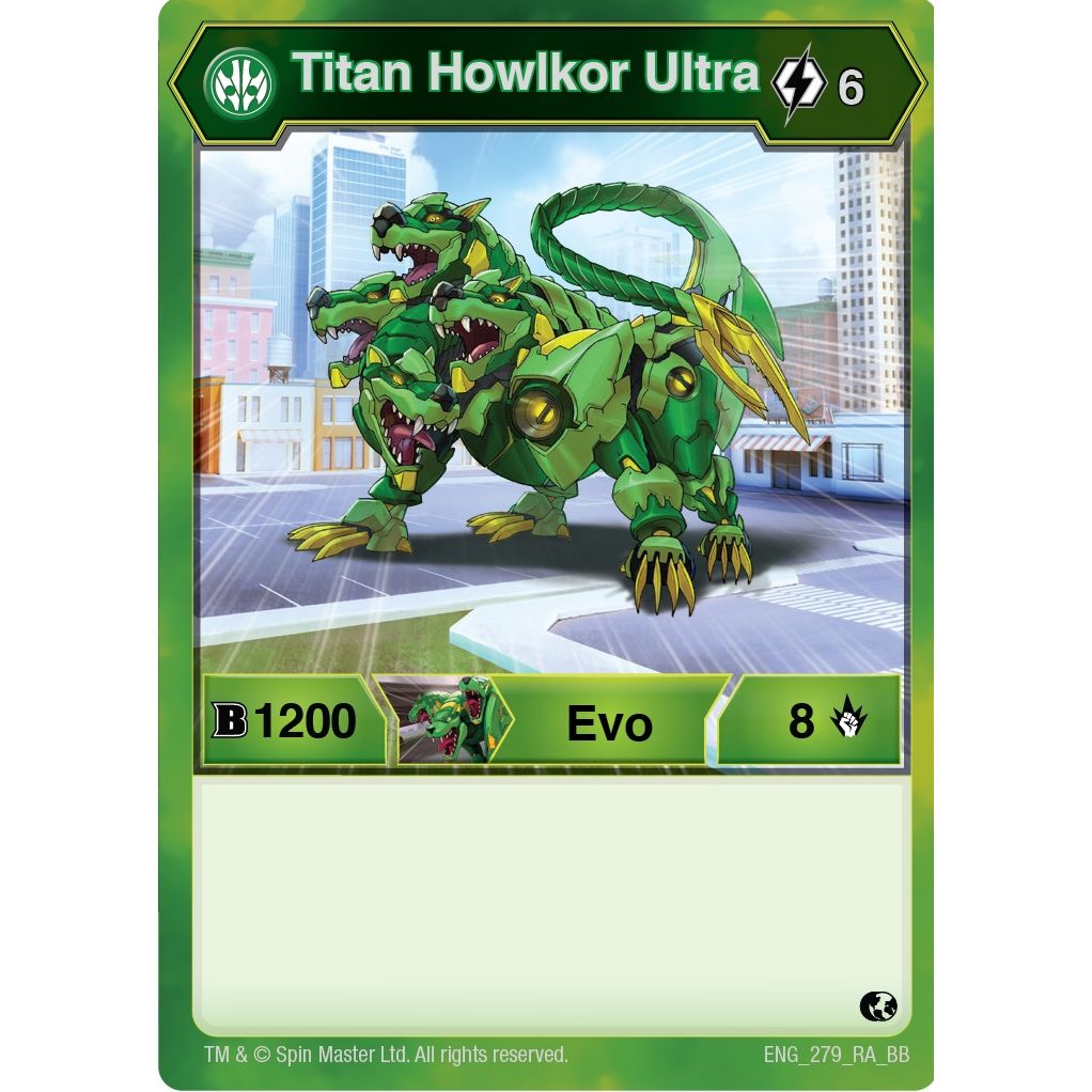 Image for Titan Howlkor Ultra (279) (279) (BB) - Bakugan TCG