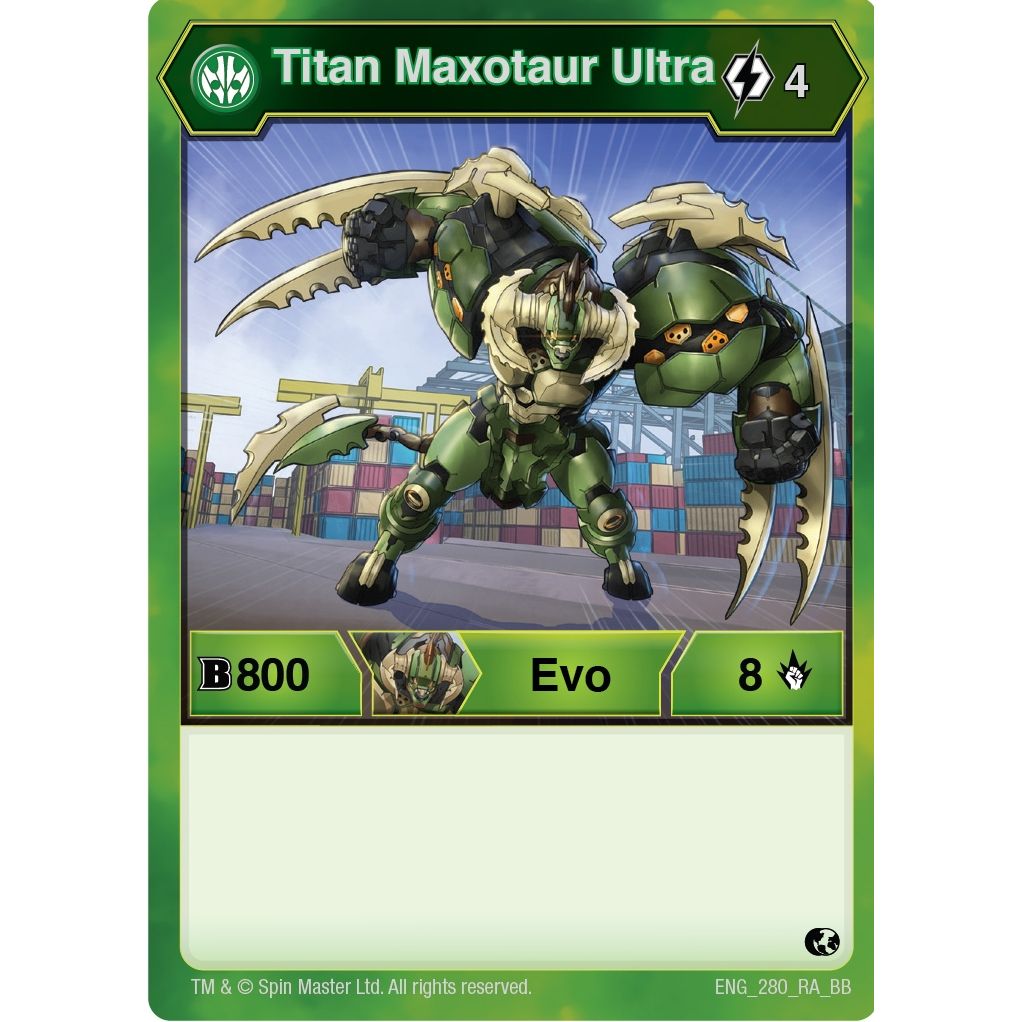 Image for Titan Maxotaur Ultra (280) (BB) - Bakugan TCG