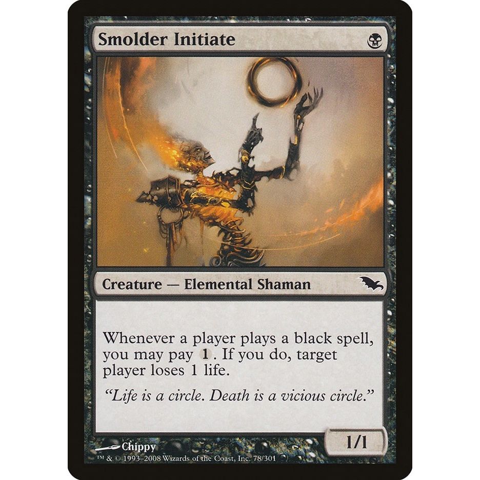 Image for Smolder Initiate (78) (SHM) - Magic: The Gathering