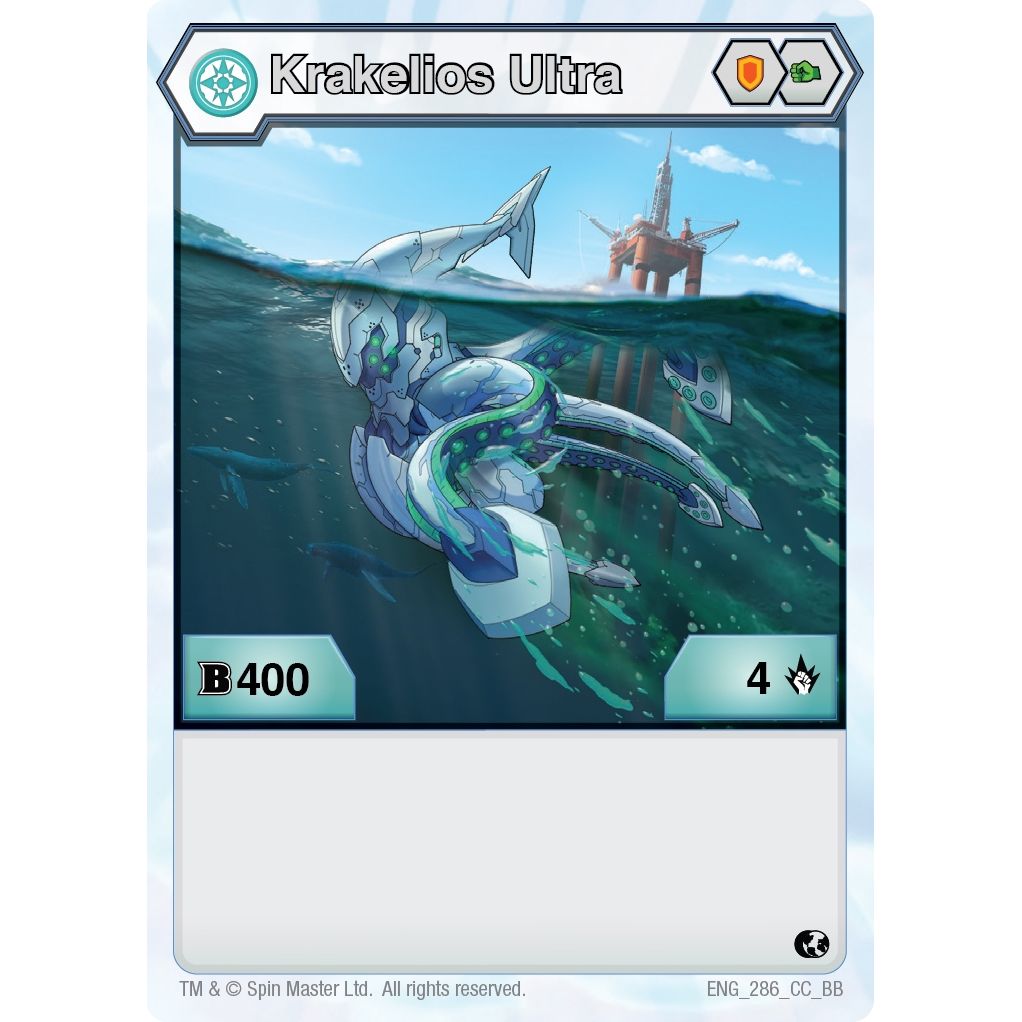 Image for Krakelios Ultra (286) (BB) - Bakugan TCG
