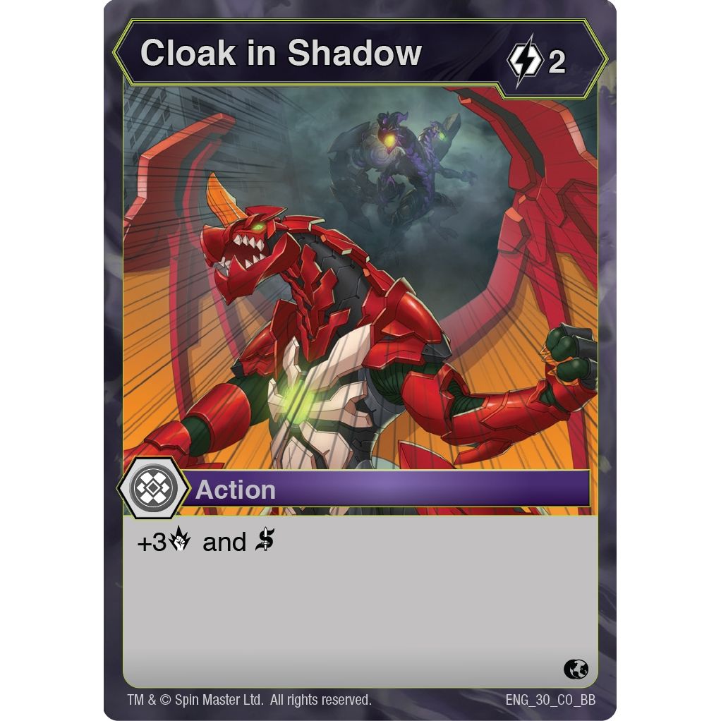 Image for Cloak in Shadow (30) (BB) - Bakugan TCG