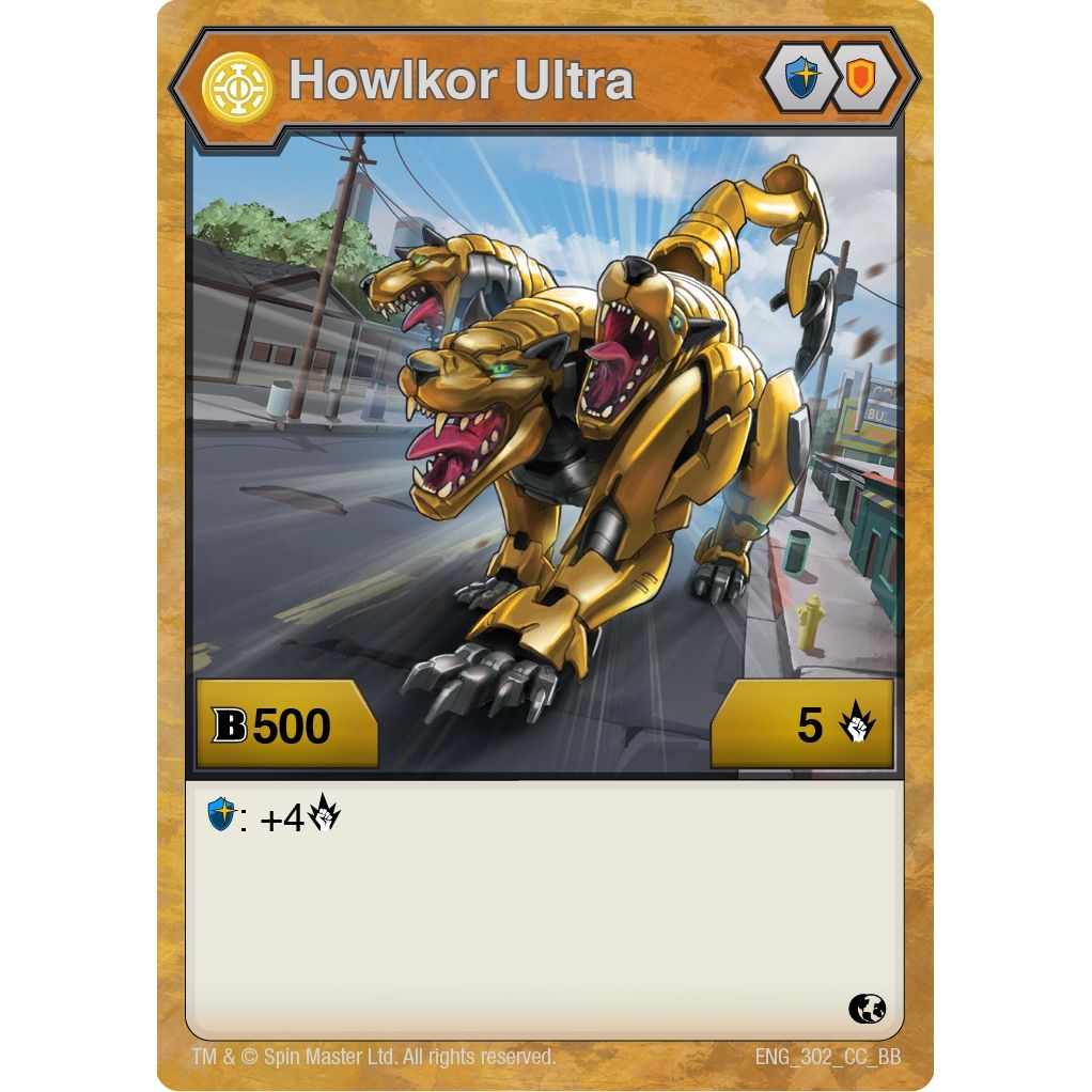 Image for Howlkor Ultra (302) (BB) - Bakugan TCG