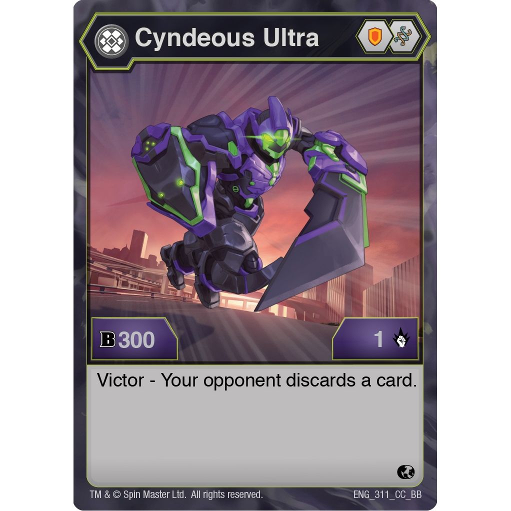 Image for Cyndeous Ultra (311) (311) (BB) - Bakugan TCG