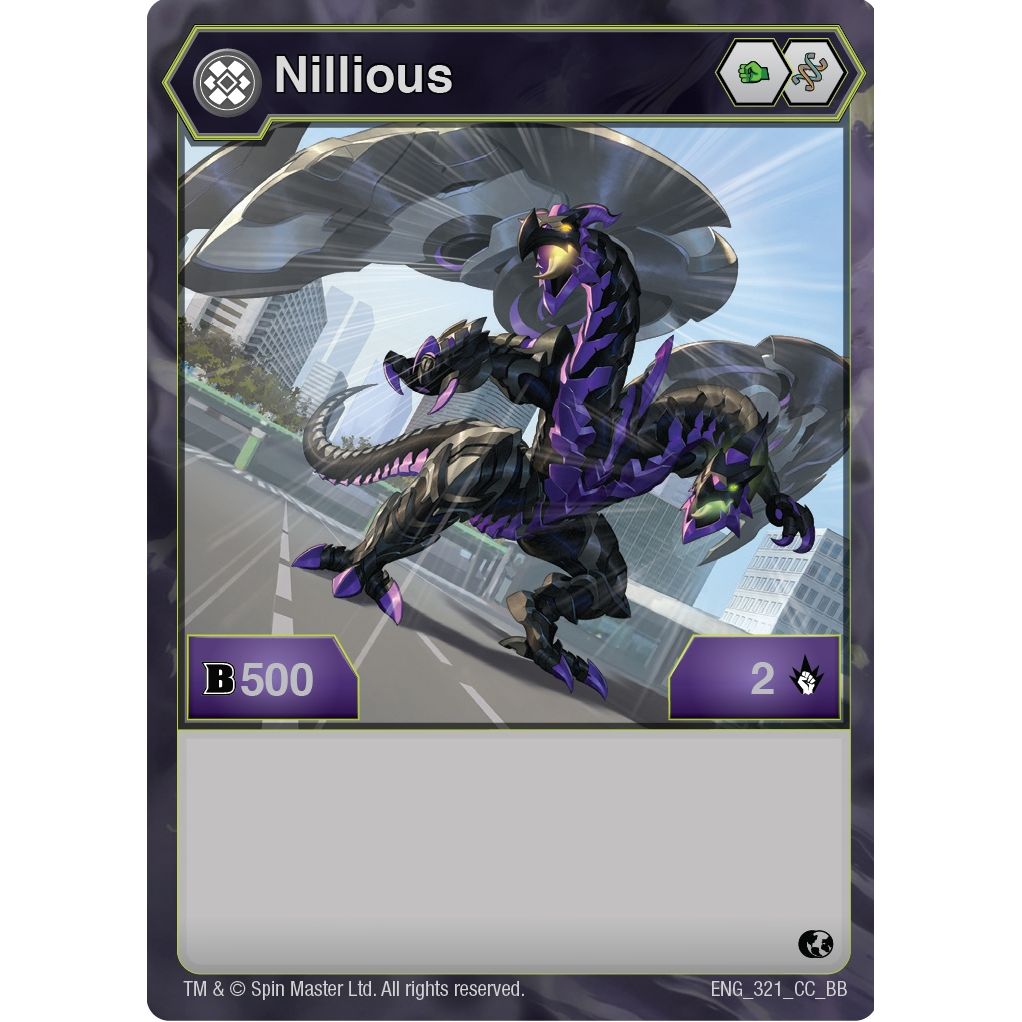 Image for Nillious (321) (321) (BB) - Bakugan TCG