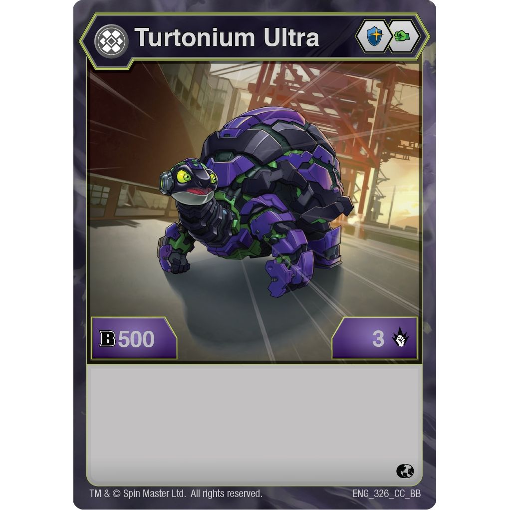 Image for Turtonium Ultra (326) (BB) - Bakugan TCG