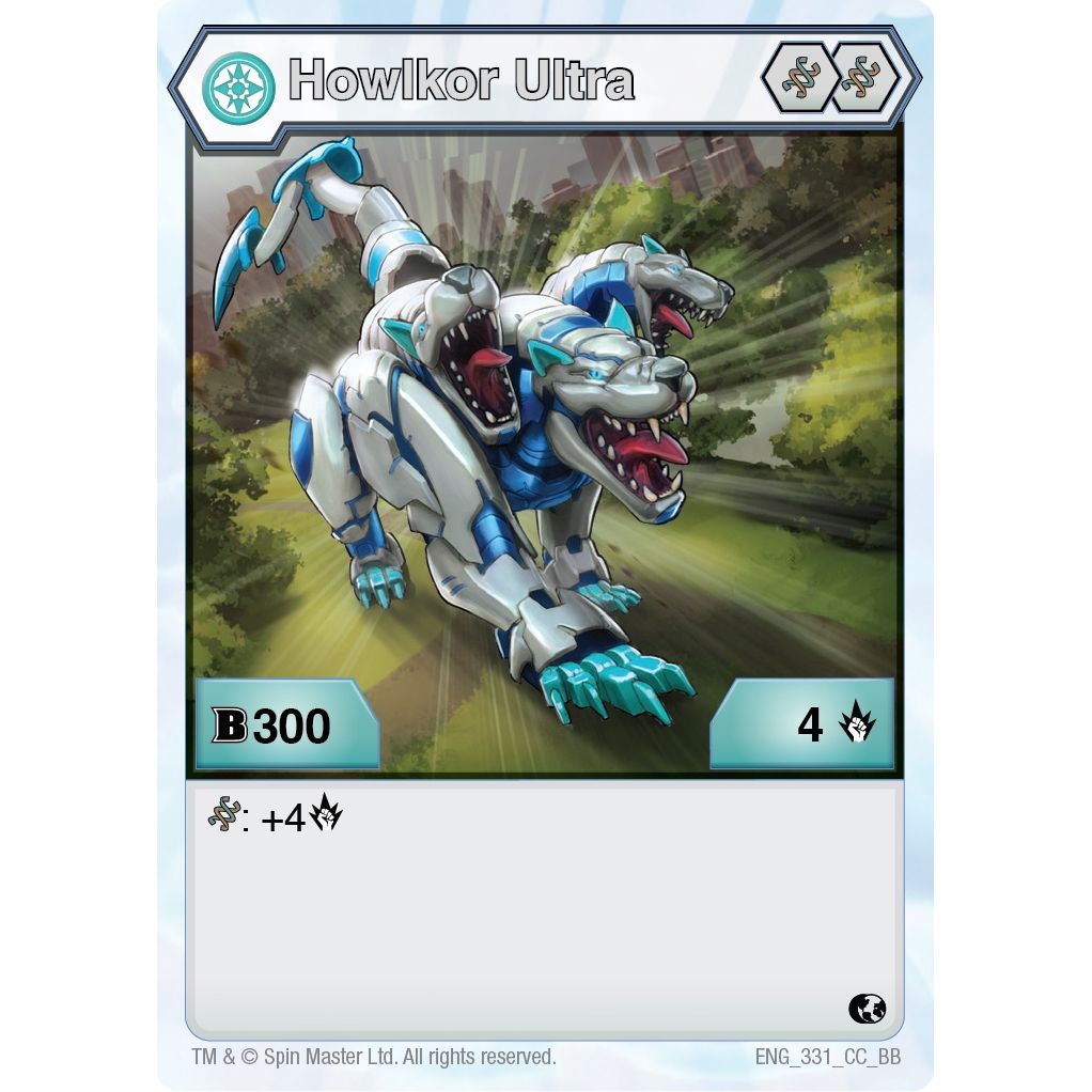 Image for Howlkor Ultra (331) (331) (BB) - Bakugan TCG