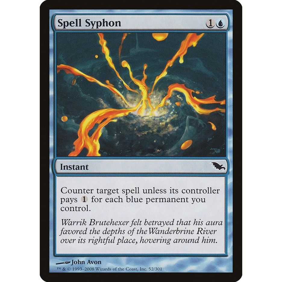 Image for Spell Syphon (52) (SHM) - Magic: The Gathering