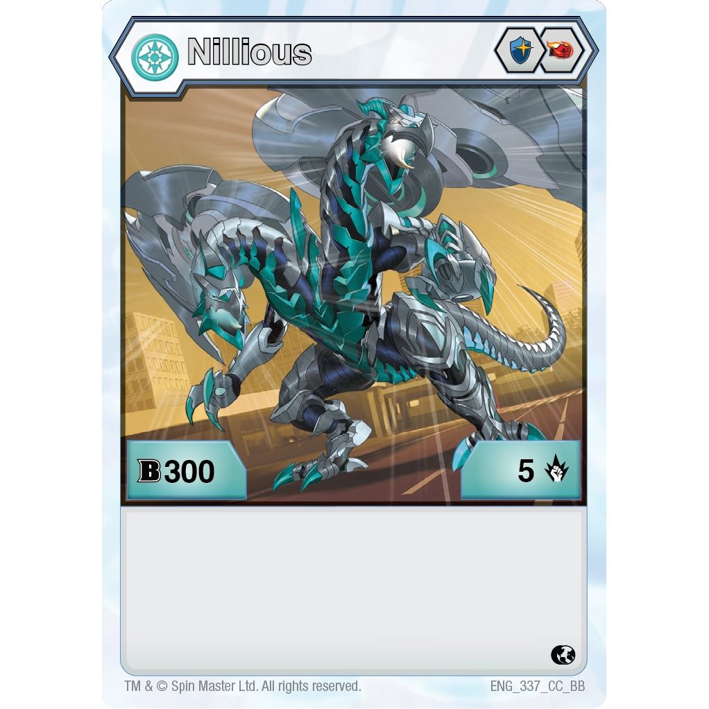 Image for Nillious (337) (337) (BB) - Bakugan TCG