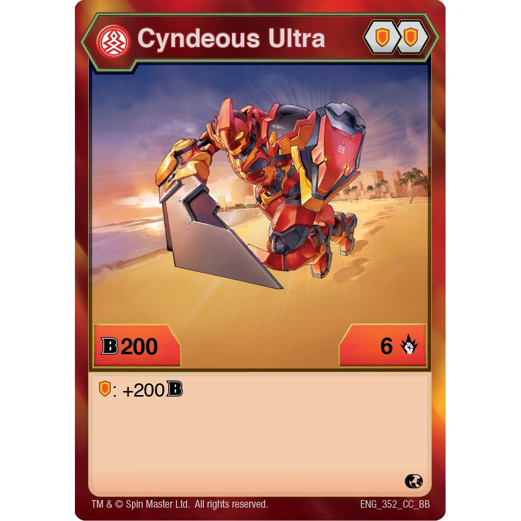 Image for Cyndeous Ultra (352) (352) (BB) - Bakugan TCG