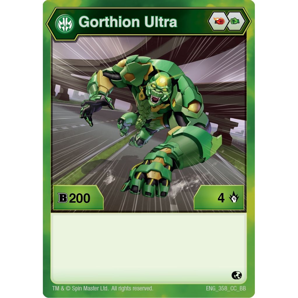 Image for Gorthion Ultra (358) (358) (BB) - Bakugan TCG