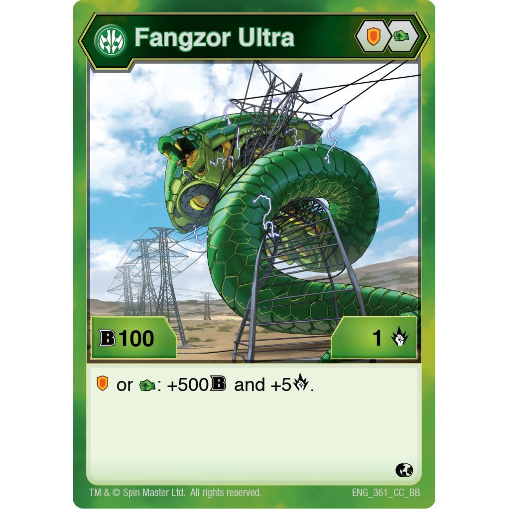 Image for Fangzor Ultra (361) (361) (BB) - Bakugan TCG