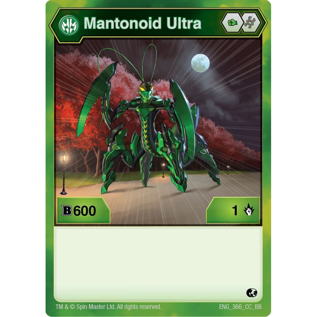 Image for Mantonoid Ultra (366) (366) (BB) - Bakugan TCG