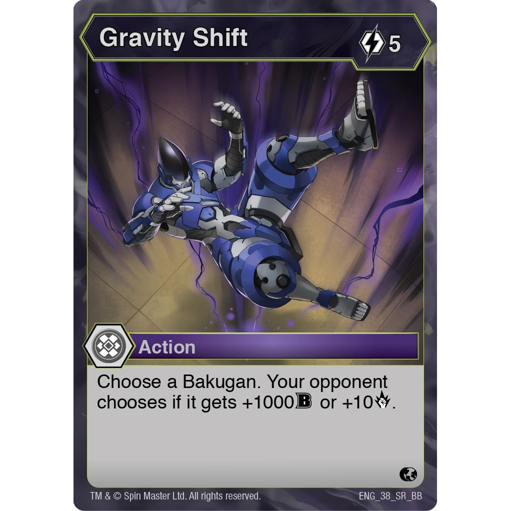 Image for Gravity Shift (38) (BB) - Bakugan TCG