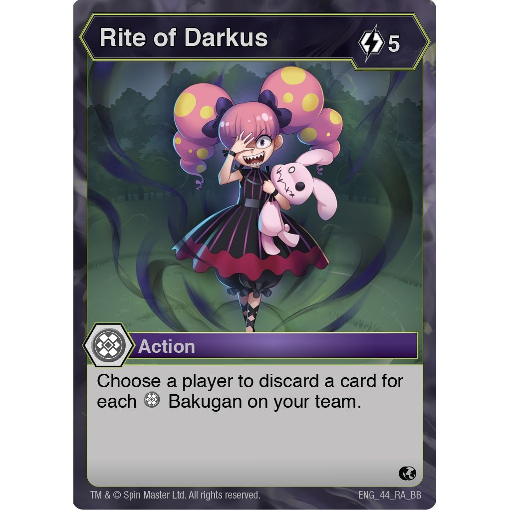 Image for Rite of Darkus (44) (BB) - Bakugan TCG