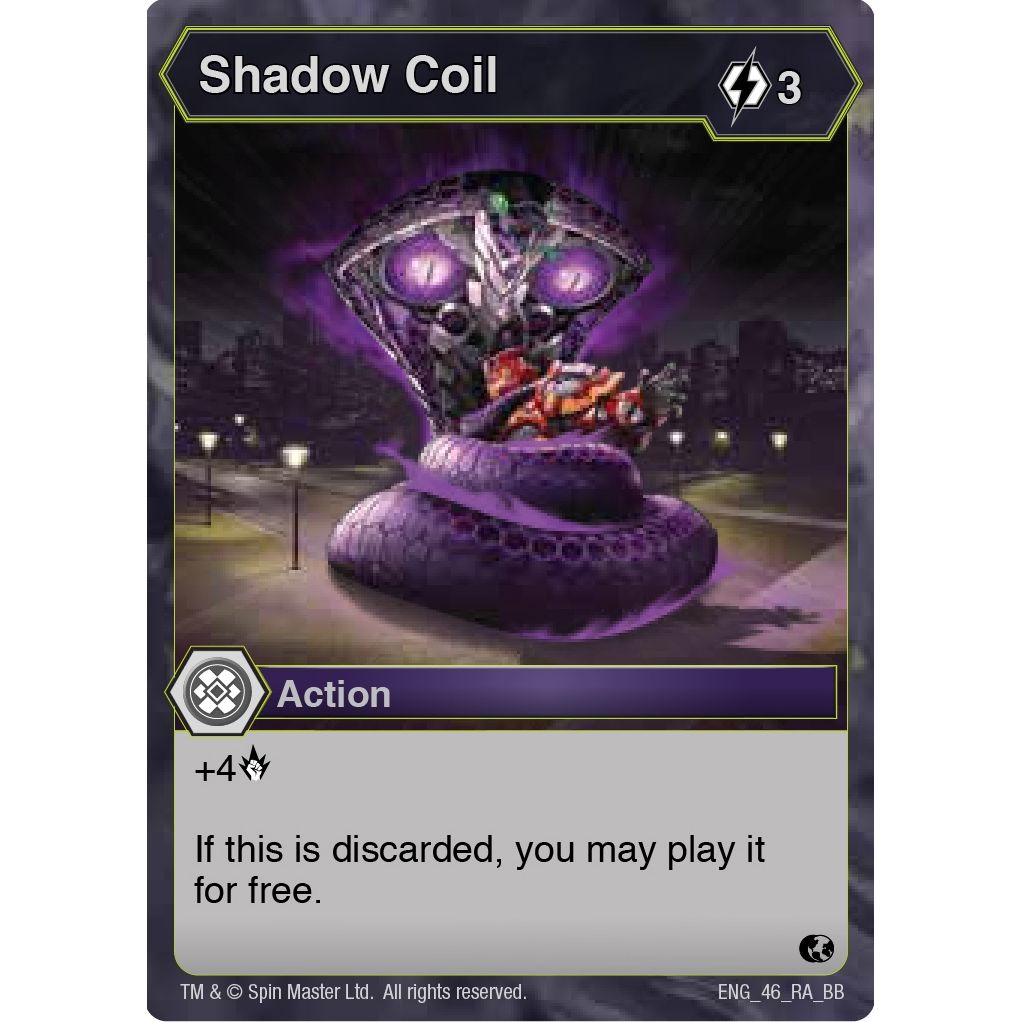 Image for Shadow Coil (46) (BB) - Bakugan TCG