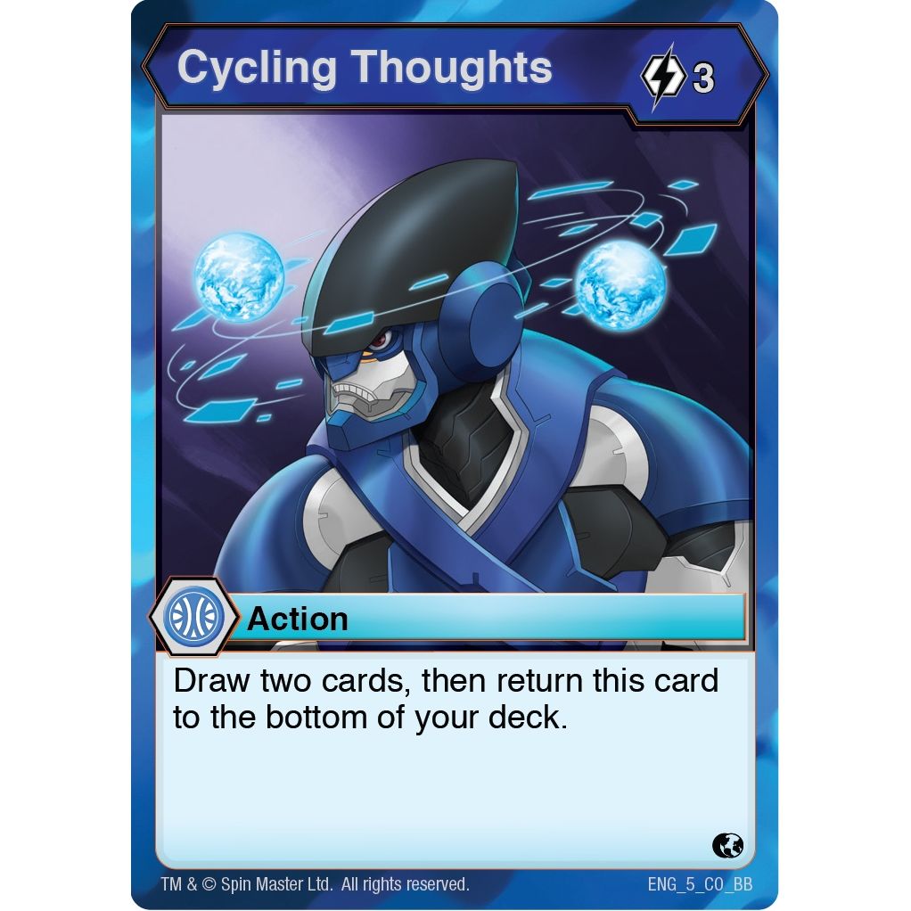Image for Cycling Thoughts (5) (BB) - Bakugan TCG