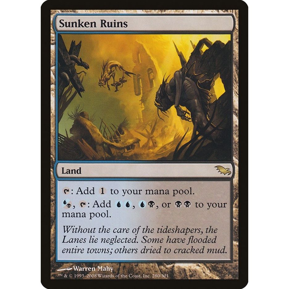Image for Sunken Ruins (280) (SHM) - Magic: The Gathering