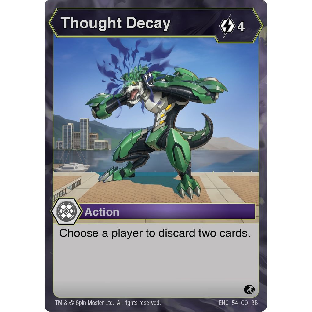 Image for Thought Decay (54) (BB) - Bakugan TCG