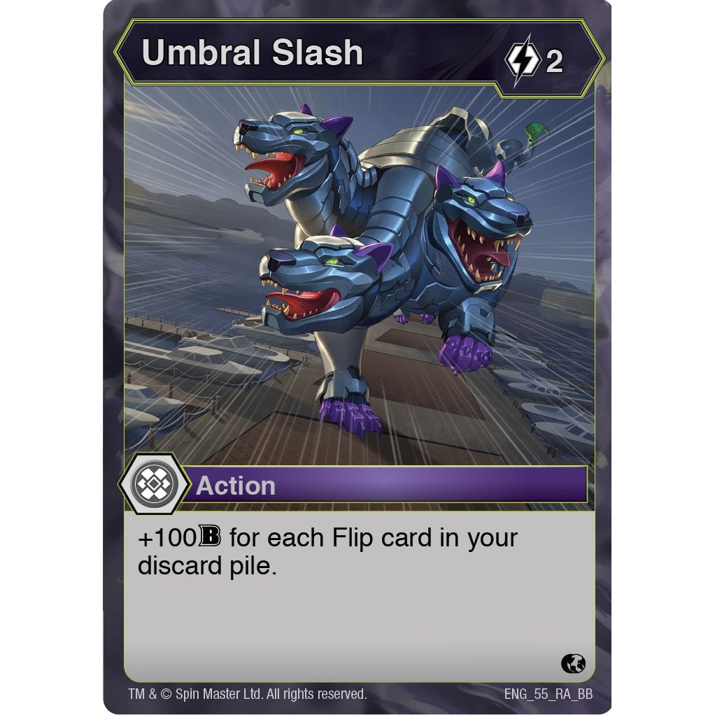 Image for Umbral Slash (55) (BB) - Bakugan TCG