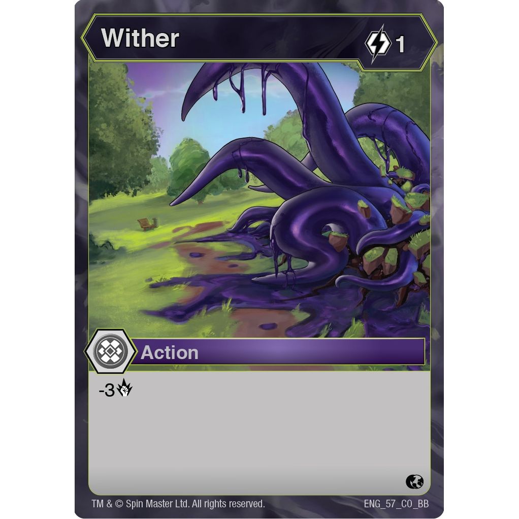 Image for Wither (57) (BB) - Bakugan TCG