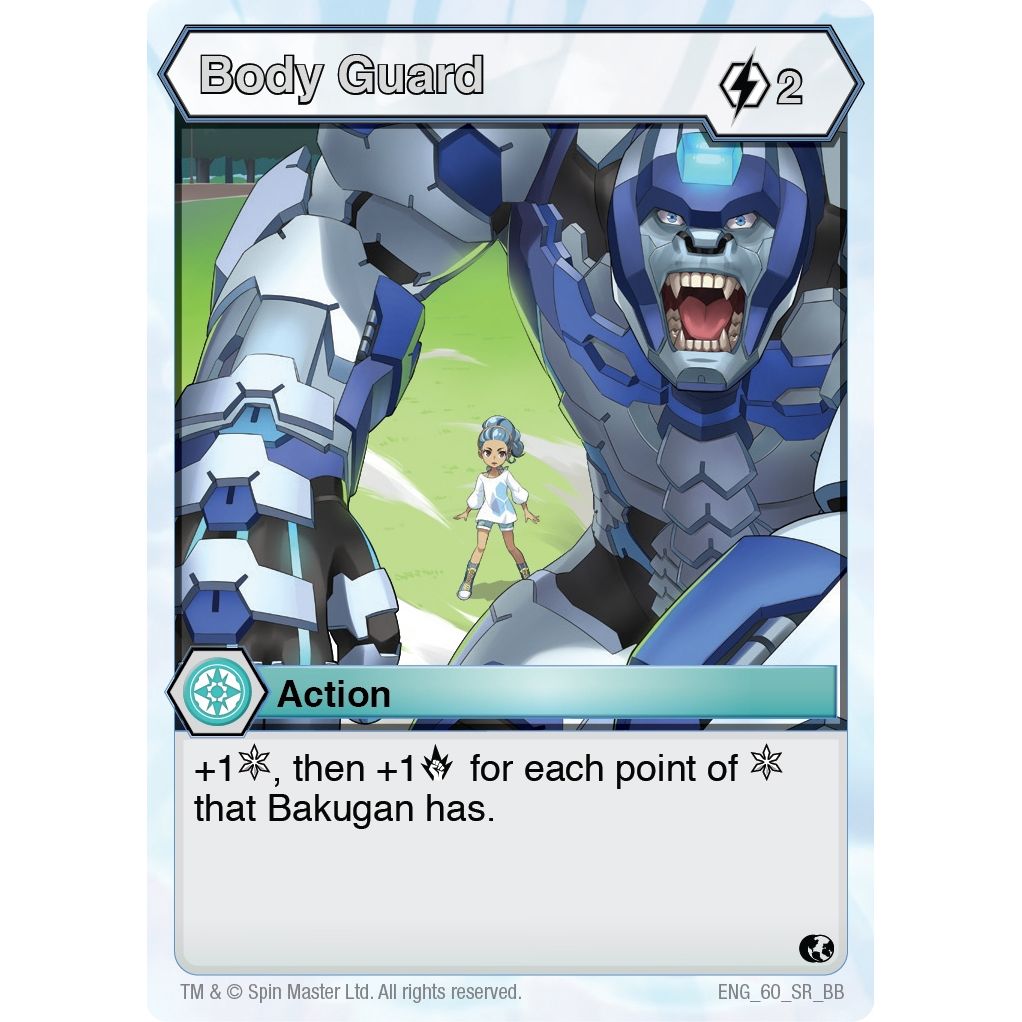 Image for Body Guard (60) (BB) - Bakugan TCG